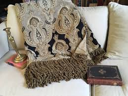 Compared with shopping in real stores, purchasing products including throw blanket on dhgate will. Tapestry Throw Blanket Black Gold Medallions Elegant Etsy Throw Blanket Tapestry Throw Blanket Black