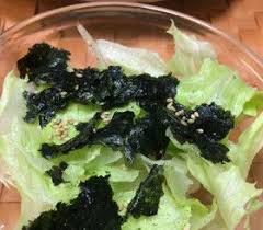 レタスのチョレギ風サラダ by susie845 レシピ チョレギ レシピ 食べ物のアイデア