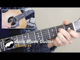 Solo Blues Guitar Lesson Common Chords Licks And Turnarounds Routine 4 Youtube Blues Guitar Lessons Blues Guitar Guitar
