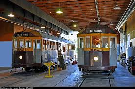 The Two Trolleys That Run The 2 5 Loop Around The Minnesota Discovery Center Grounds Are Done For The Day And Are Now Street Cars Electric Transportation Train
