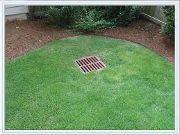 How to cover drain in backyard. Yard Drains Speedway Plumbing Houston Texas