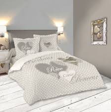 Parure De Lit Romantique Motif Coeur 260x240cm Housse De Couette 2 Taies 63x63cm Lyna Parure De Lit Housse De Couette Housse De Couette Romantique
