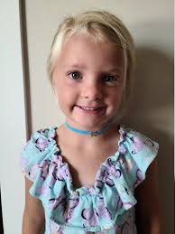 Girls Stretchy Minimalist Personalized Choker Necklace