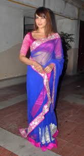 Image result for yami gautam in action jackson blue saree