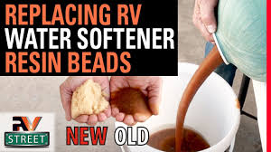 On the go water softener resin. Replacing Rv Water Softener Resin Beads Easy Diy Youtube