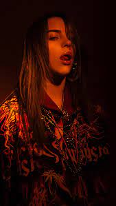 Singers, billie eilish, american, grey hair. Billie Eilish Red Lights Wallpaper Id 3515