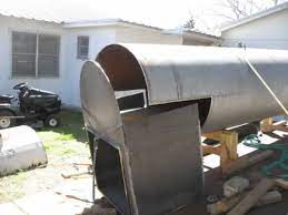 Adding The Bbq Firebox Bbq Smoker Trailer Smoker Plans Custom Bbq Pits