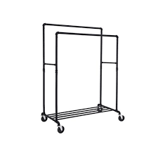 Shop fitting wall display racks for retail stores. Black Clothes Rack On Wheels For Sale Home Storage Organizer Songmics