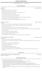 unit clerk resume sample mintresume