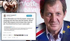 Meanwhile, alastair campbell is on twitter telling people to stop buying the daily mail. Brexit News Alastair Campbell Calls For Brexit Supporters To Be Jailed Politics News Express Co Uk
