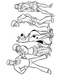 Showing 9 coloring pages related to incredibl crew. Scooby Doo Characters Coloring Page To Print Topcoloringpages Net