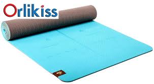 Heathyoga Eco Friendly Non Slip Yoga Mat Body Alignment System Sgs Certified T Heathyoga Yoga Yoga Mat Body
