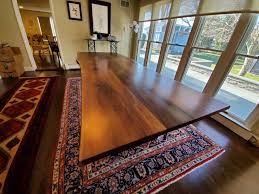 Black Walnut Live Edge Table Montgomery Ny Live Edge Table American Black Walnut Live Edge Wood Table