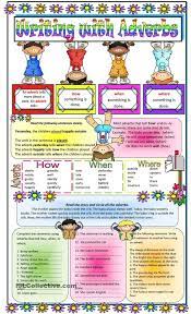 Adverbs Adverbs Teaching English Grammar Adverbs Worksheet
