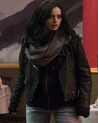 Pin On Jessica Jones The Defenders Biker Jacket