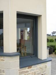Porte fenetre alu gris anthracite. Fenetre Alu