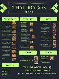Thai Dragon Food Truck — Thai restaurant food truck in Amarillo, Texas