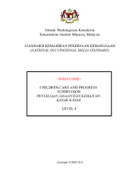 Selepas 13 tahun akta ini dilaksanakan sejak. Doc Noss Ccc Level Fahiszam Saad Academia Edu