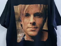 Vintage American Singer ANDY GRIGGS T Shirt Rare