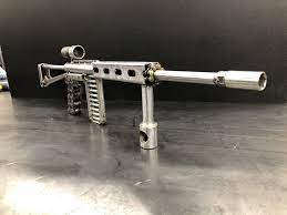 Pin On Custom Scrap Metal Art Gun