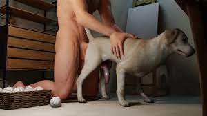 Man and dog porn