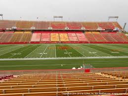 Jack Trice Stadium View From Lower Level 8 Vivid Seats