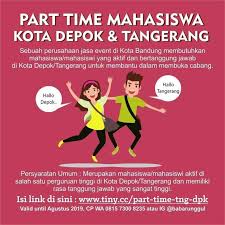 Maybe you would like to learn more about one of these? Lowongan Kerja Part Time Untuk Mahasiswa Di Bandung Info Seputar Kerjaan