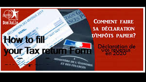 Did not declare it because you could not pay the tax. How To Fill Out Your Tax Return Form 2020 France Commet Faire La Declaration De Ses Revenus 2020 Youtube
