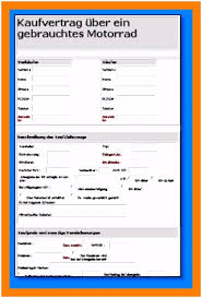 Wenn sie ein auto kaufen, sollten sie sicherstellen, dass ein rechtlich korrekter vertrag besteht. Kaufvertrag Roller Vorlage