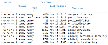 So, ls will return a list of the files and directories in your current working directory. An Introduction To Linux Permissions Digitalocean