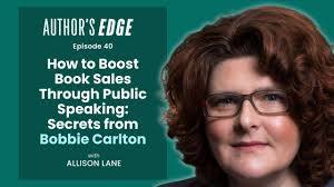 How to Boost Book Sales Through Public Speaking: Secrets from Bobbie C