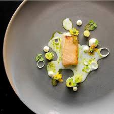 Seafood Course Red Snapper Cucumber Coriander Serrano Whey Rafacovarrubias Via Instagram Food Plating Amazing Food Food Design