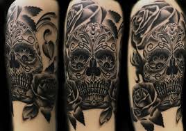 Check spelling or type a new query. Black Grey Catrina Day Of The Dead Realistic Realism Skull Tattoo Slave To The Needle