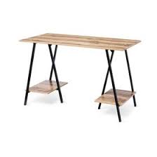 Industrial Trestle Desk Trestle Desk Home Office Furniture Furniture