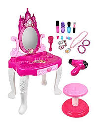 Kiddie Little Princess Vanity Table And Chair Beauty Play Https Www Amazon Com Dp B01m19za67 Ref Cm Sw R Pi Dp X J Kids Vanity Girls Vanity Toys For Girls