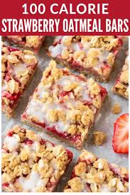 They're seriously so much fun to make. Healthy Strawberry Oatmeal Bars Recipe Well Plated By Erin