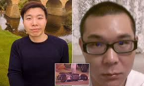 The driver can be seen lying motionless several meters away by a fence, while two carjackers climb out of the car and are apprehended. Pictured The Two Uber Eats Drivers Who Were Killed When A Bus Driver Ploughed Into Their Scooter Daily Mail Online