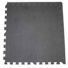 Interlocking Solid Black Foam Floor Mats 4 Pack Fm12b Bunnings Warehouse 14 90 Foam Mat Flooring Interlocking Foam Tiles Foam Tiles