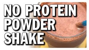 protein shake without protein powder