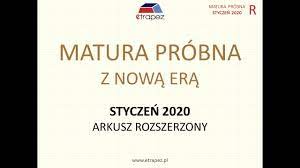 Podziel się tym arkuszem ze znajomymi: Matura Probna Nowa Era Styczen 2020 Matematyka Arkusz Rozszerzony Youtube