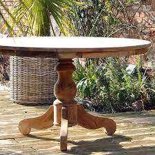 Teak dining & side tables • your outdoor garden teak table source. Lowry 135cm Reclaimed Teak Round Garden Patio Dining Table