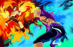 Dressrosa is an island and kingdom within the new world, and one of the twenty kingdoms that founded the world government.2 it was first mentioned by vergo.3 dressrosa is the second island visited by the straw hat pirates in the new world and the primary setting of the dressrosa arc. Free Download Ace Vs Marco One Piece Amino 1024x660 For Your Desktop Mobile Tablet Explore 98 Fujitora Wallpapers Fujitora Wallpapers