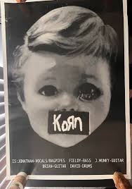 What is the value and origin of this Korn poster?