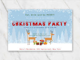 The level of personalization is great; Free Printable Christmas Invitation Templates In Word