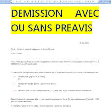 Sommaire lettre de démission préavis préavis démission cdi durée préavis démission calcul préavis démission dispense de préavis démission préavis de démission et congés payés. Lettre Demission Sans Preavis Word Doc Lettre De Demission Modele De Lettre De Demission Demission