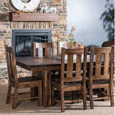 Durable rustic furniture is a great choice for a child's bedroom, and it can add character in a vacation home or guest bedroom. Chairs For Rustic Dining Table Off 74