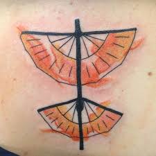 Aang S Glider By Lacey Miller Geek Tattoo Avatar Tattoo Nerdy Tattoos