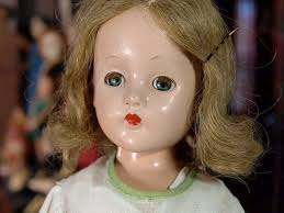 Vintage Composition Effanbee Suzanne Doll 1940 Hair Wig