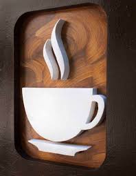 Cafe Premium Trio 3 Quadros Decorativos Que Harmonizam As Paredes Da Sua Sala Cozinha Ou Escri Artesanato Em Madeira Projetos De Carpintaria Design De Loja