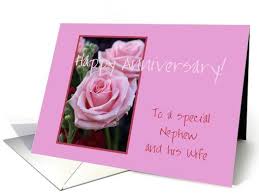 Anniversary Nephew His Wife Card Wedding Anniversary Wishes Wedding Anniversary Cards Happy Anniversary Cards